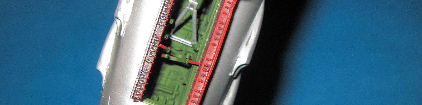 Finished Model - Nose Gear Well