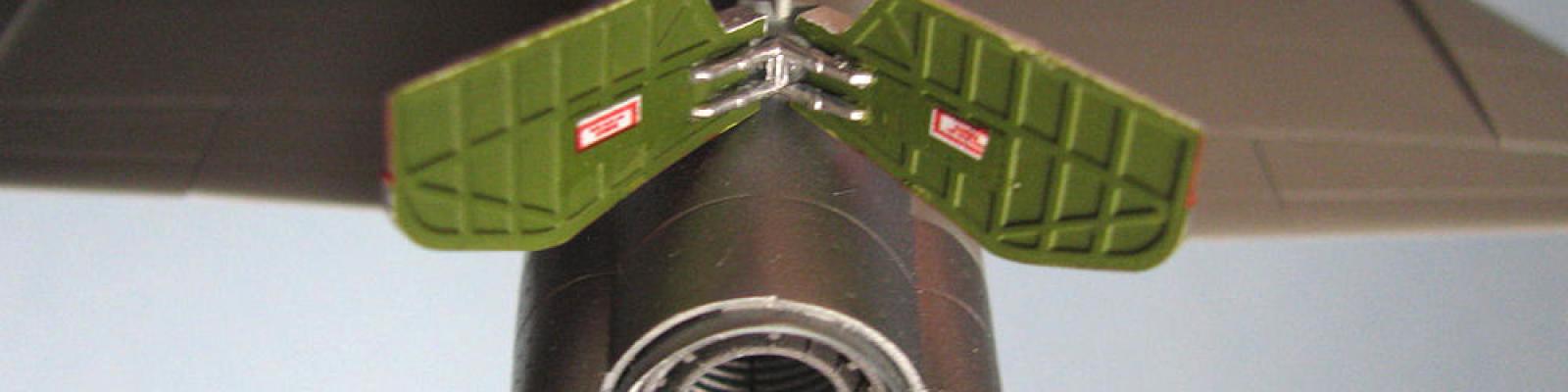 Exhaust and speed brakes