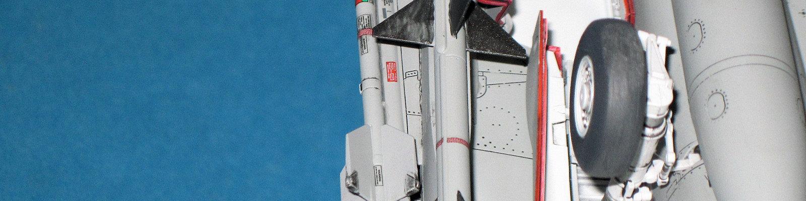 Bottom View- Missiles and Wheel Well