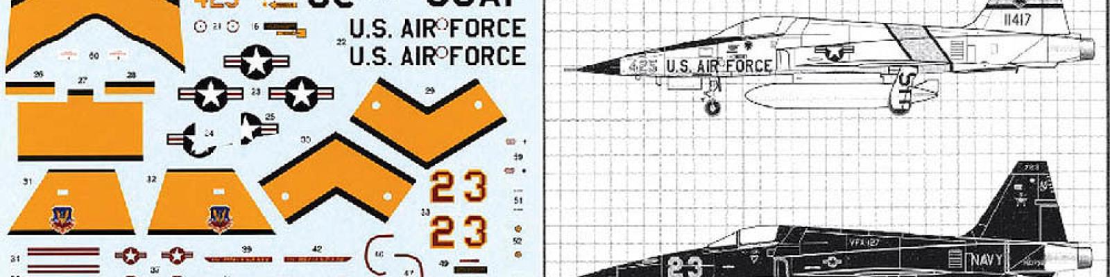 Kit decals and marking choices