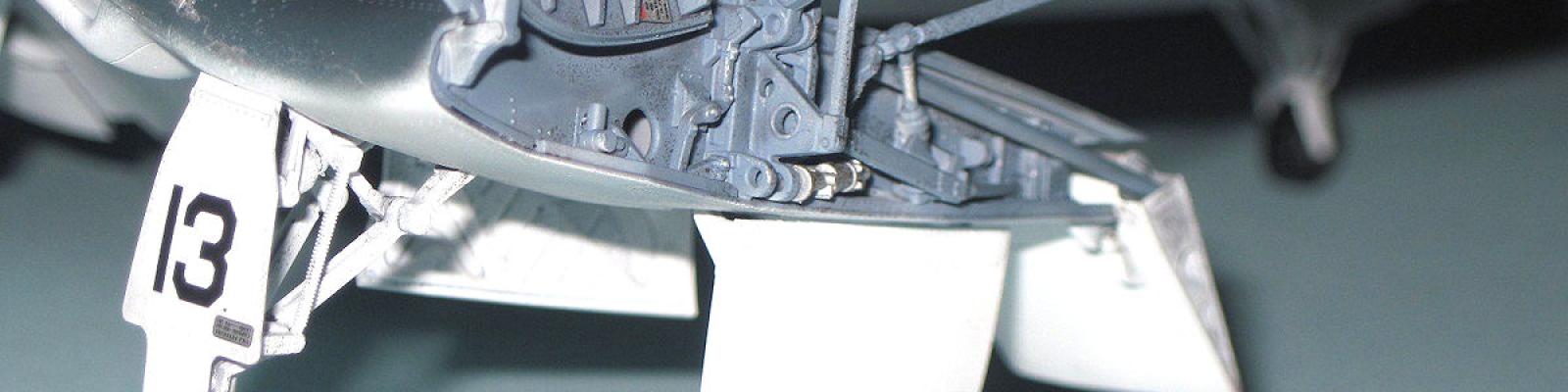 Left wing gear, fold, flaps