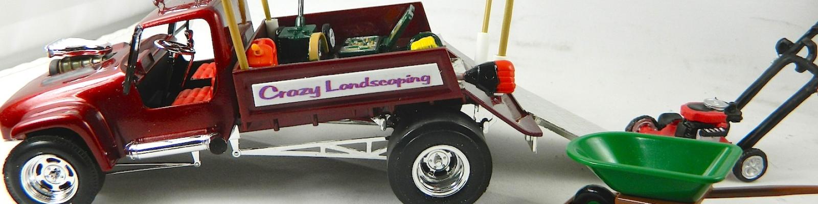 Completed side view