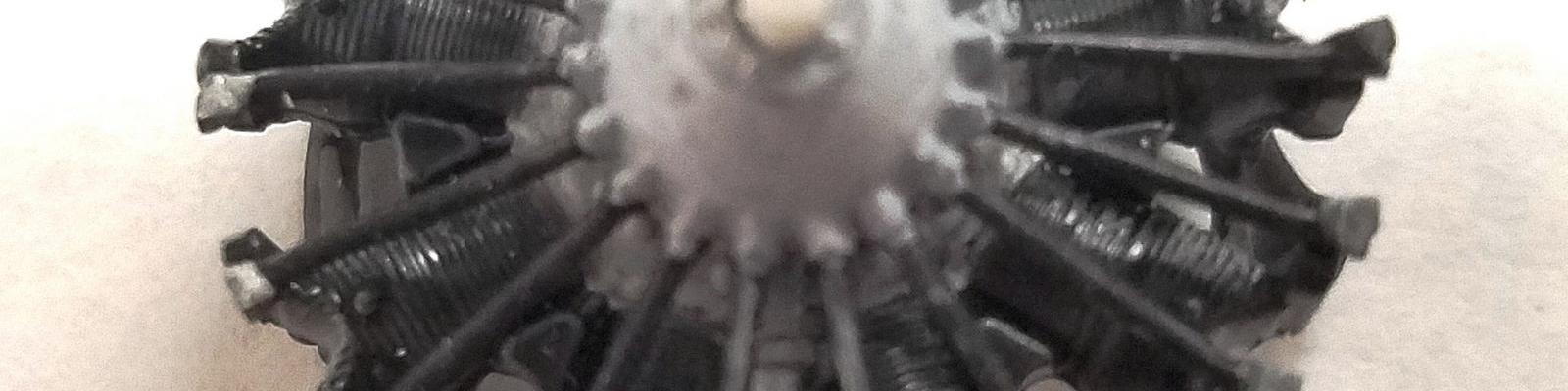 Engine Dryfit- note alignment issues