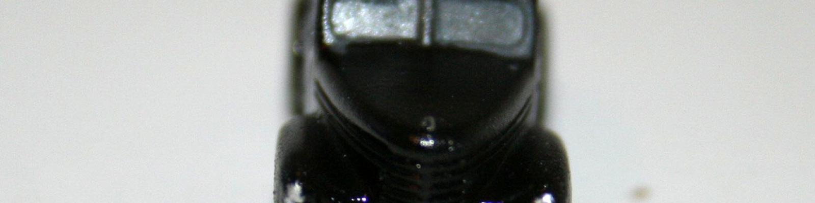 Front view of painted vehicle
