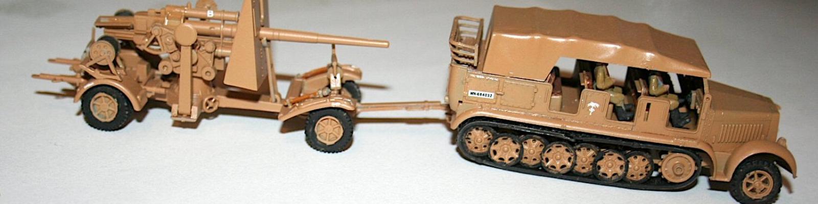 Halftrack and Flak 18