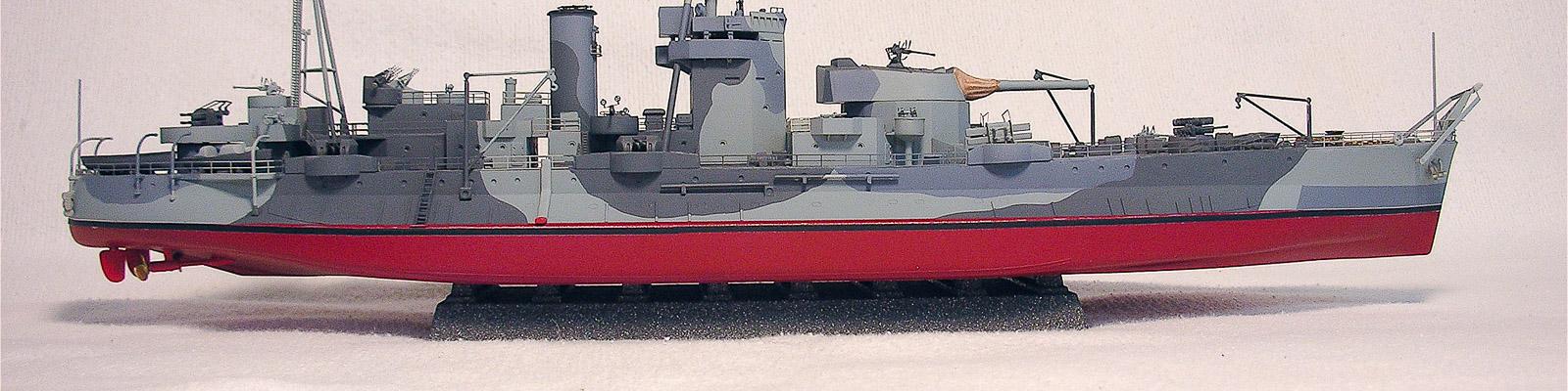 Finished Model - Starboard Side