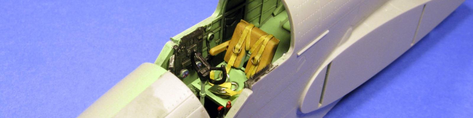 Pilot position – View of the seat 