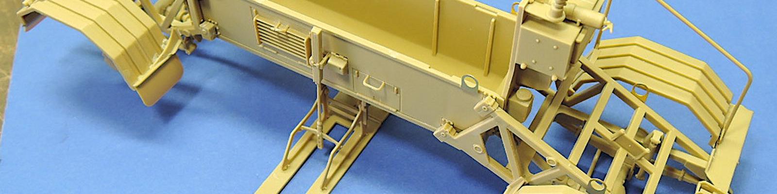 Assembly underway on the lower hull