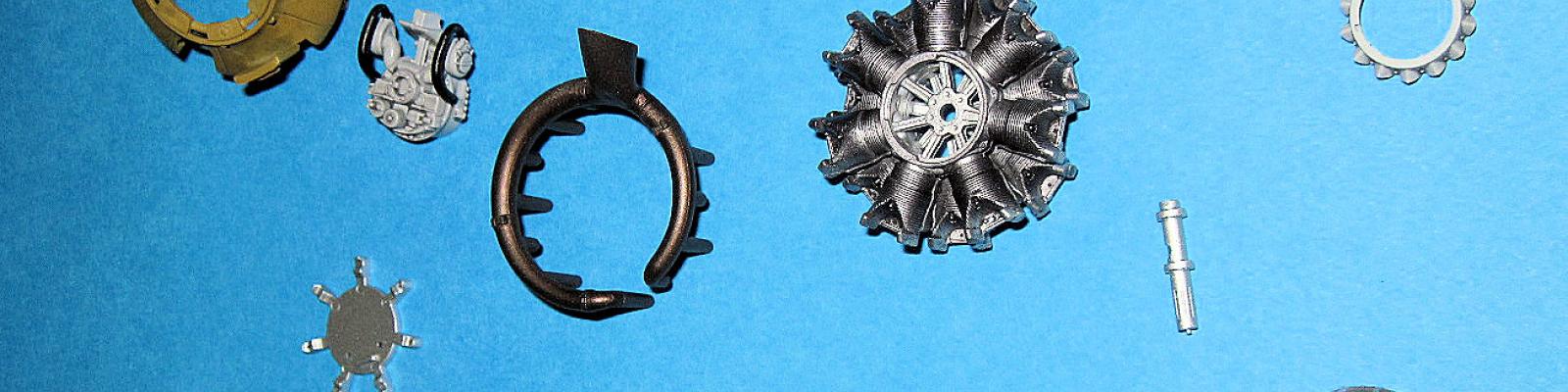 Parts for one engine