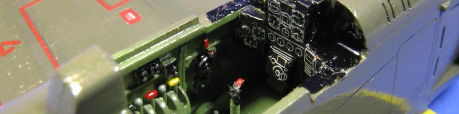 KI-100 cockpit assembly