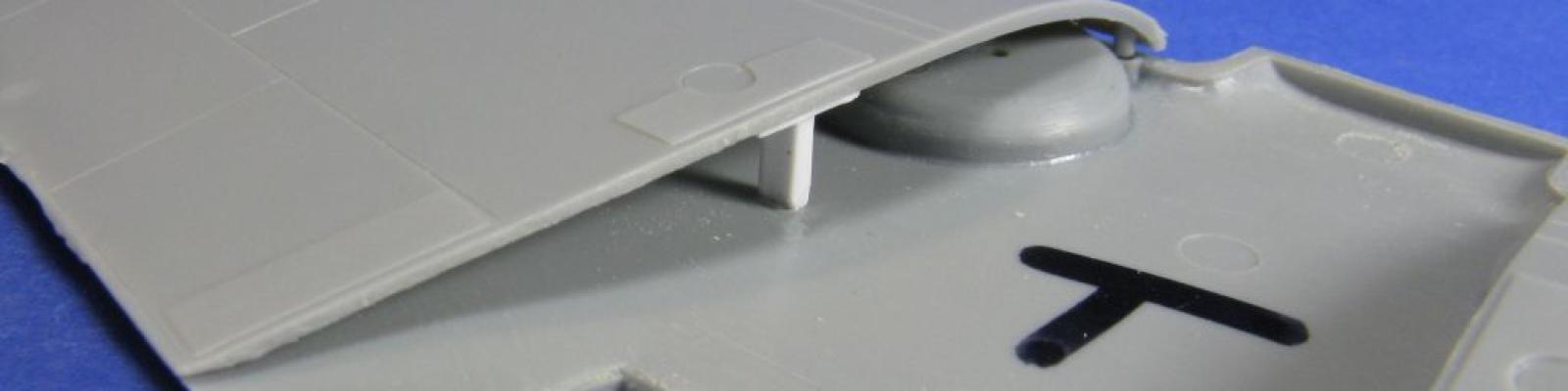 KI-61 wing root