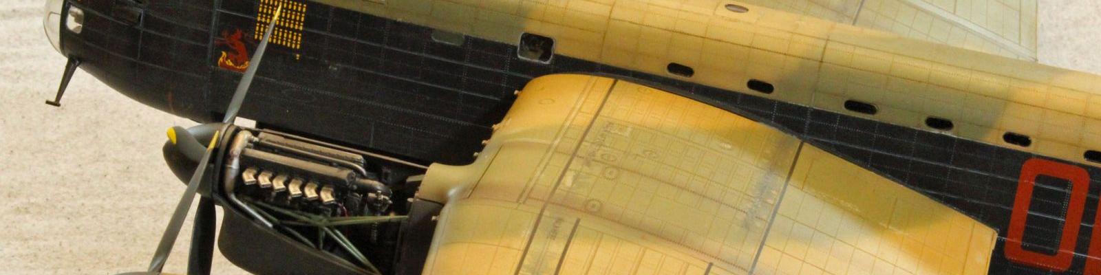 Close view of cockpit / engines