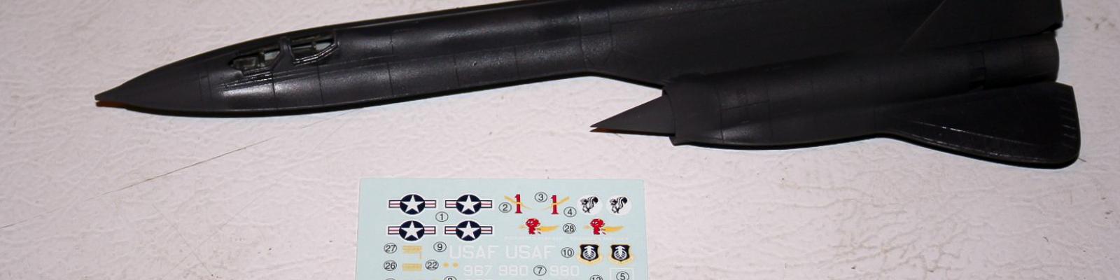 Decal Sheet and Future Coated Model