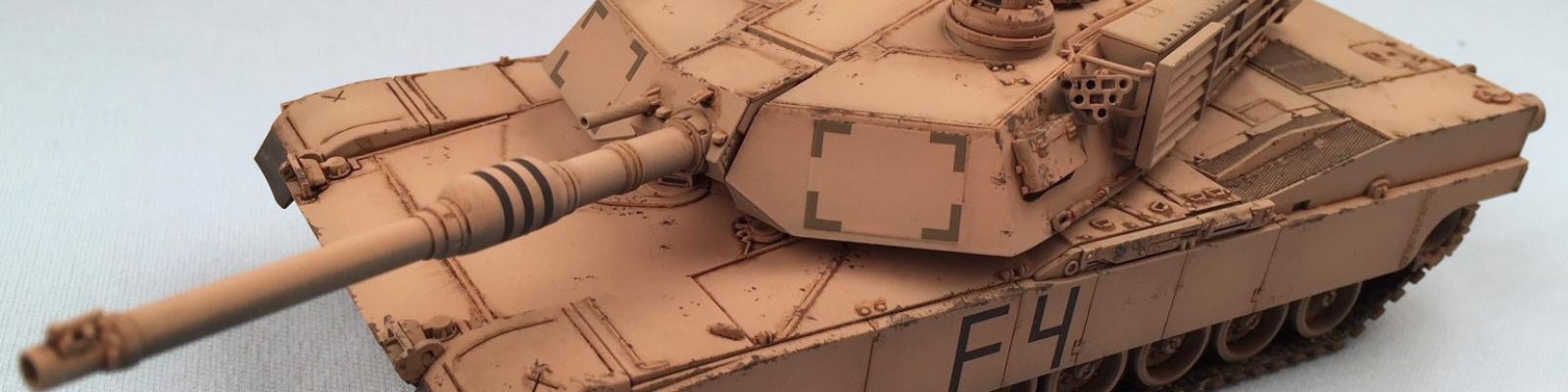M1A2 Abrams side view