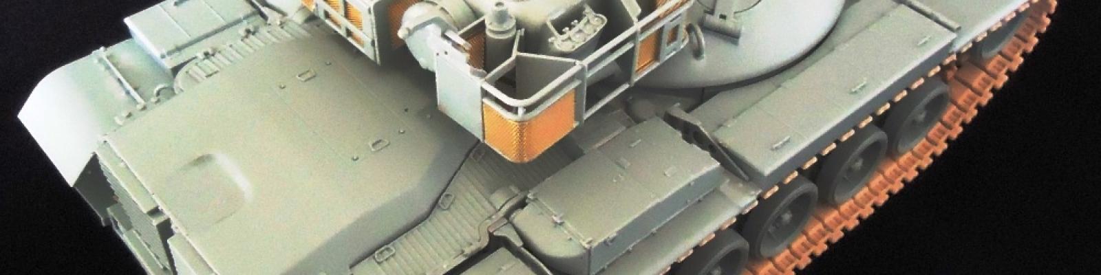 Right-rear image of assembled kit prior to final paint
