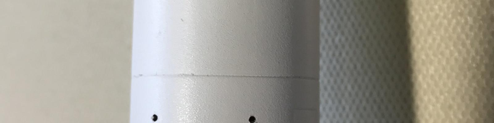 Holes drilled for Photoetch parts