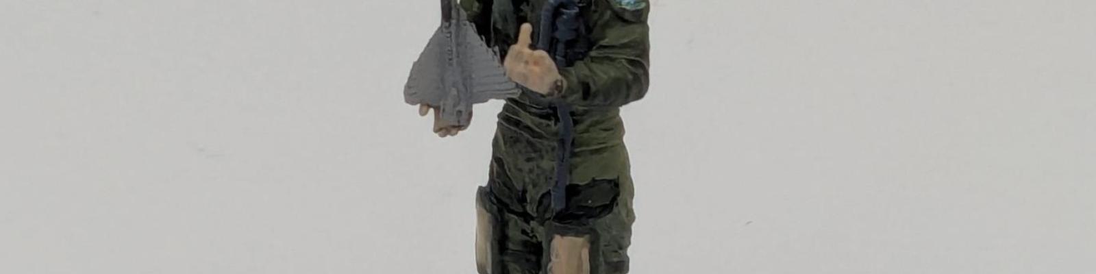 finished model