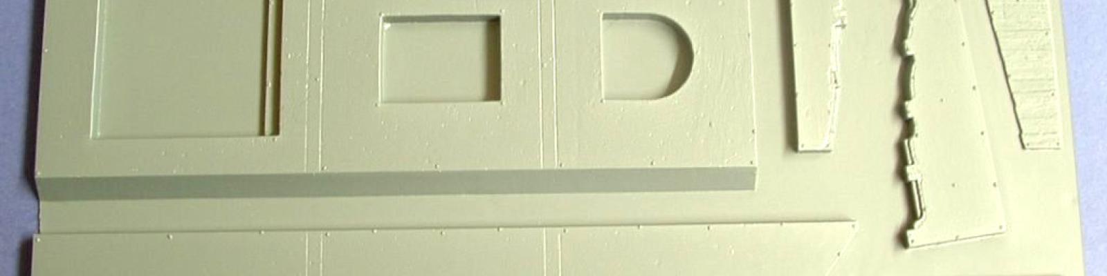 Wall and floors