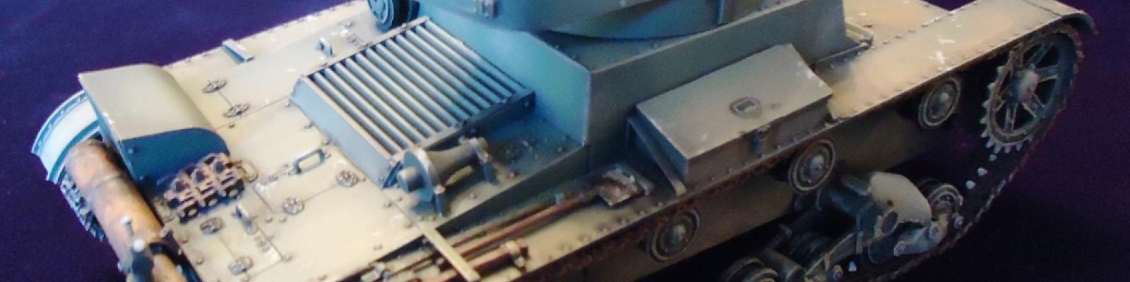 Painted tank