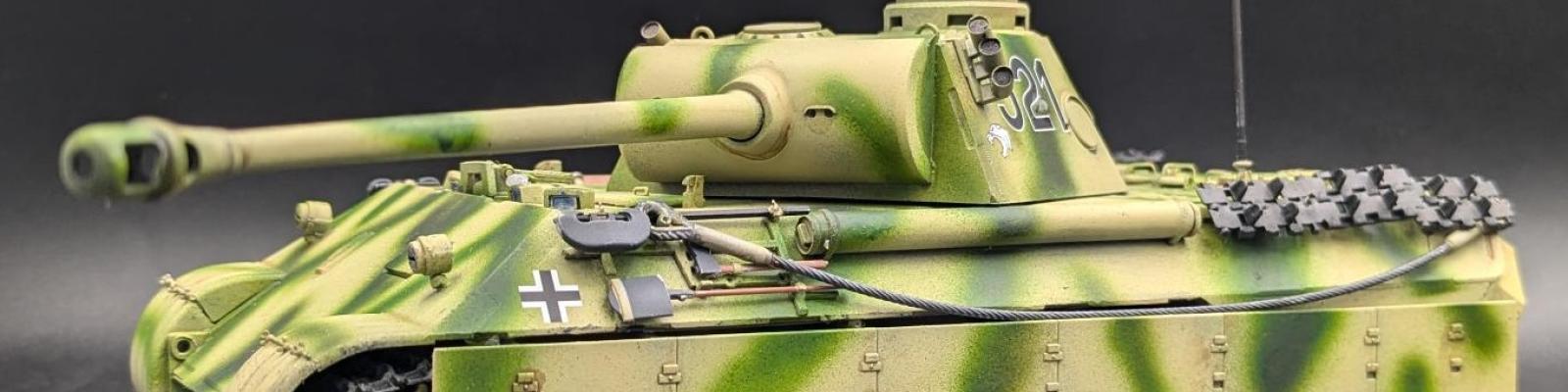 Painted Panther Left side profile