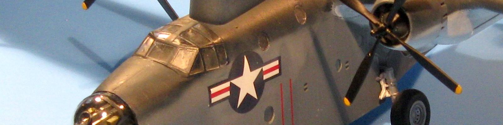 Forward port view Nose turret and repaired sprung seam(!) - The large radome is very evident.