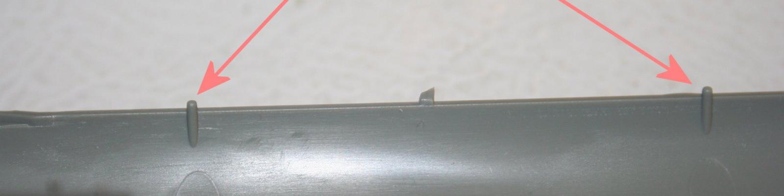 Victor Fuselage sprue connections