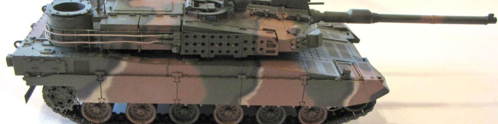 Finished Black Panther model