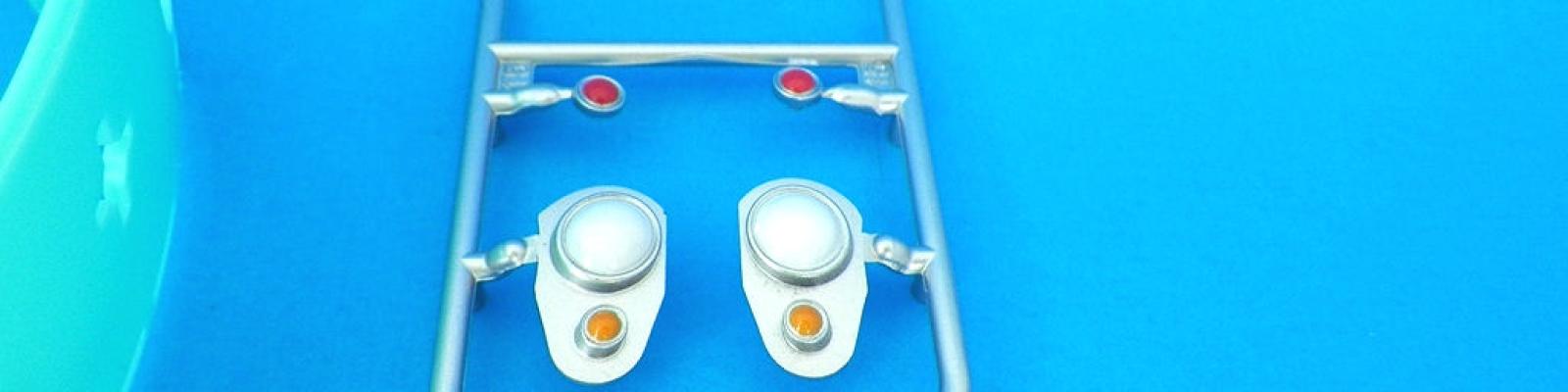 Headlights and tail lights