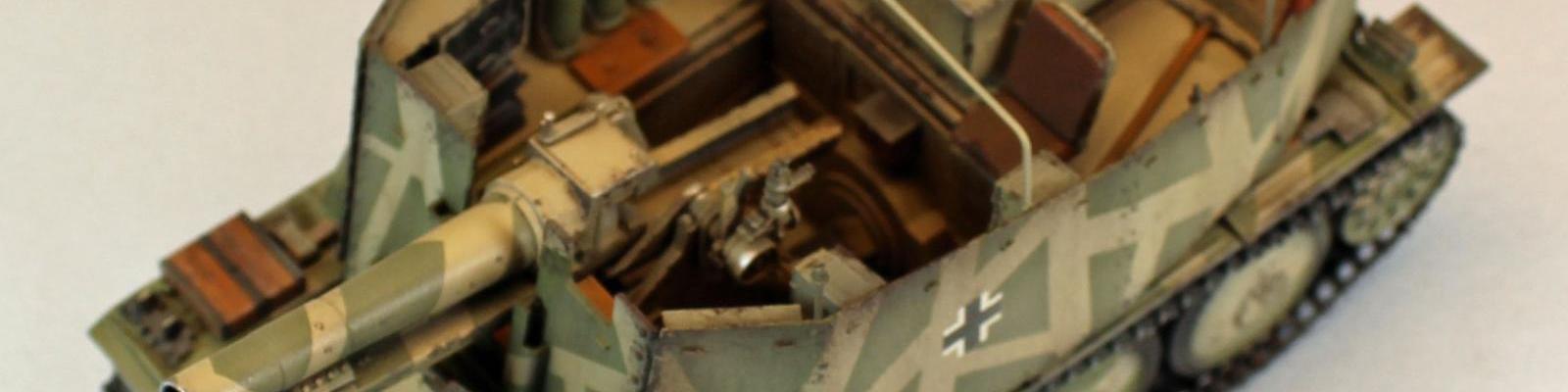 view of finished model