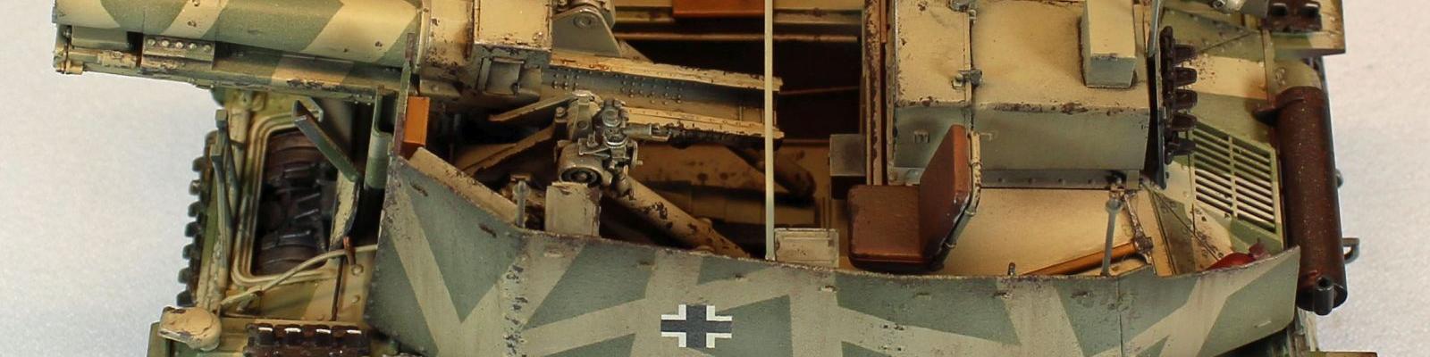 view of finished model