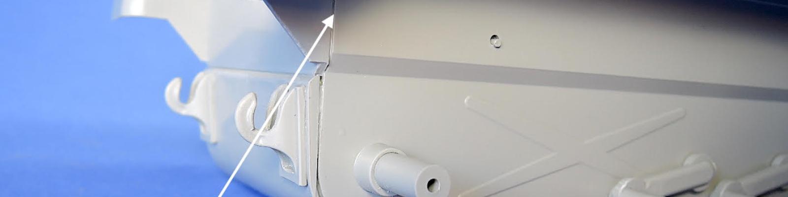 Kettenkraftrad hull joints