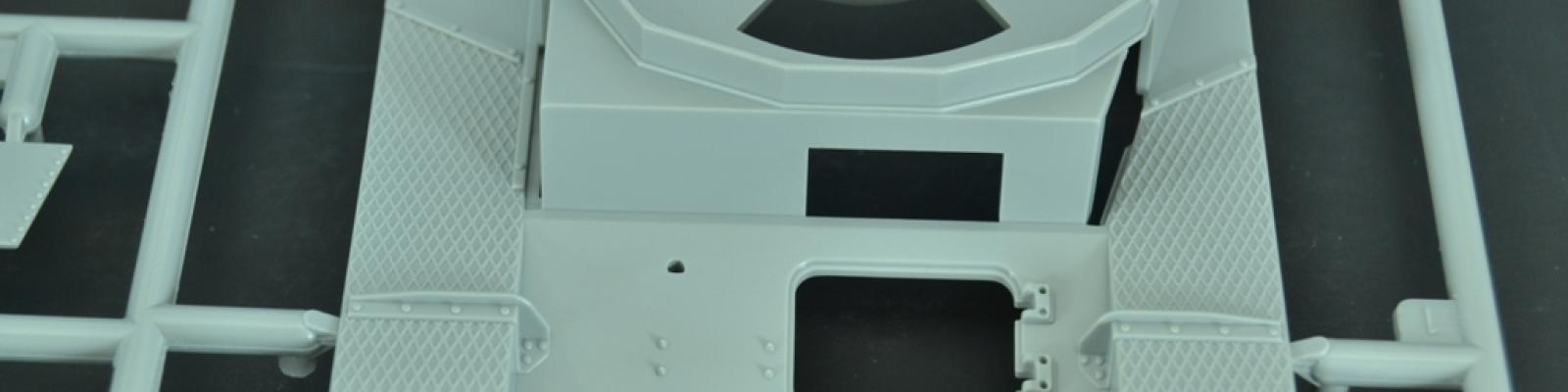 Upper hull detail