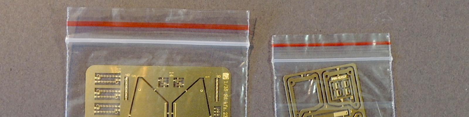 Metal Parts, PE and Decals