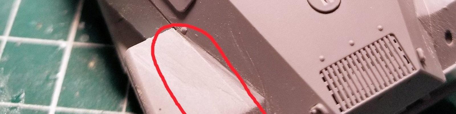 Fender Seam Sanded