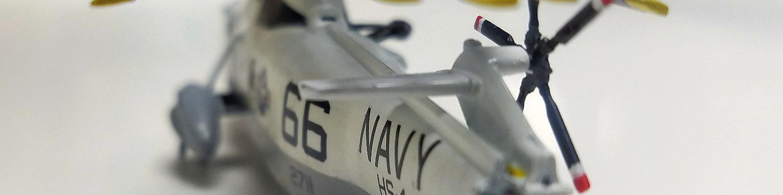 Rear View of USN Sea King