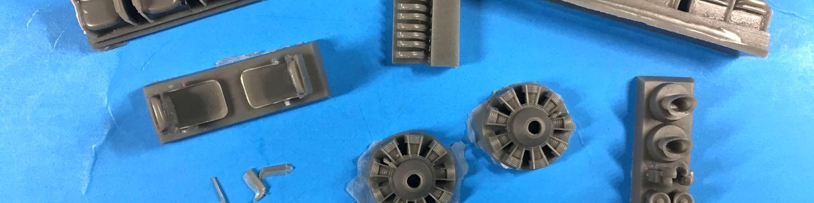 Resin parts on our plugs, note damaged seats