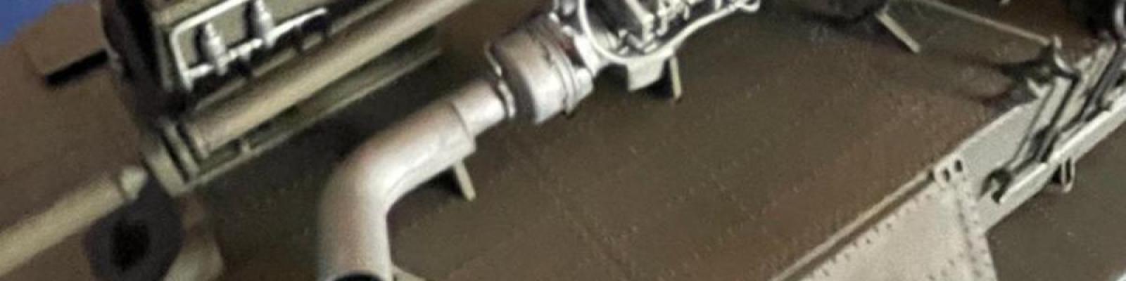 APU Exhaust Pipe