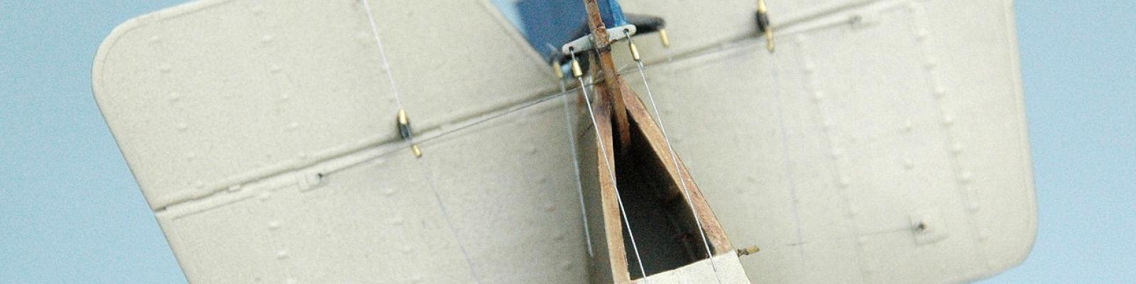 Underside of elevators and tail skid