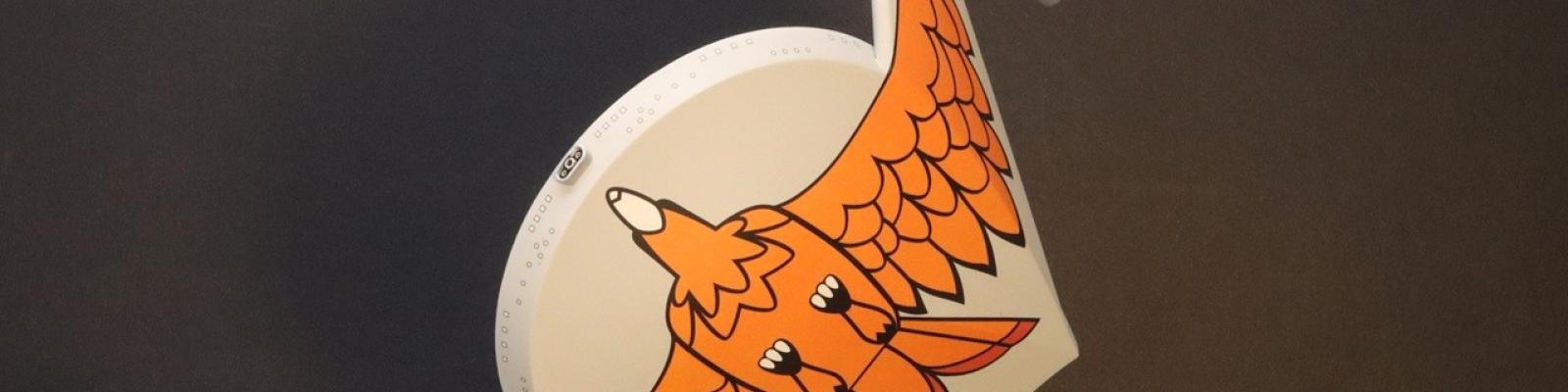 Bird of Prey Decal On Ship