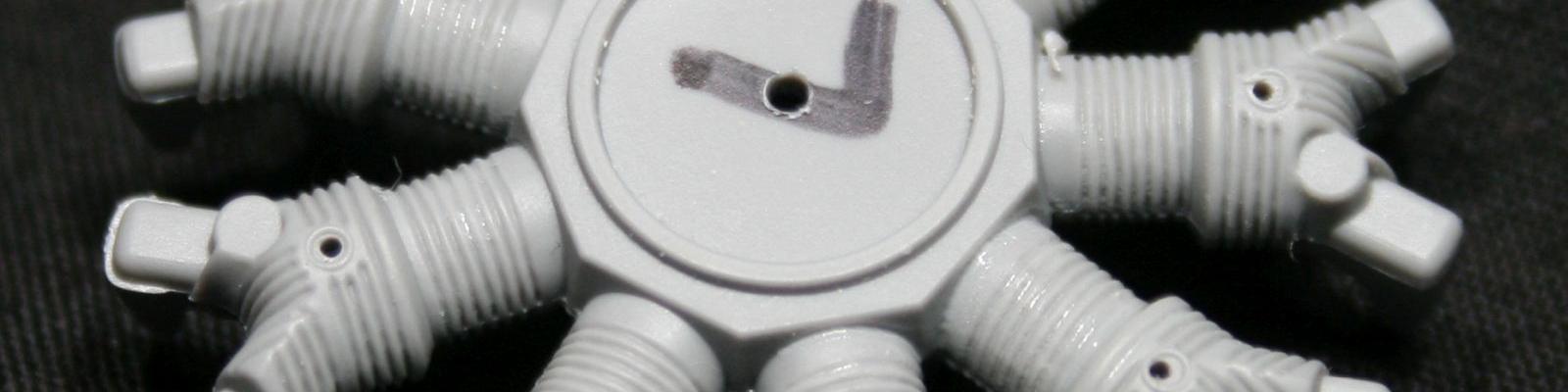 Eng-flash & drill spark plug locations