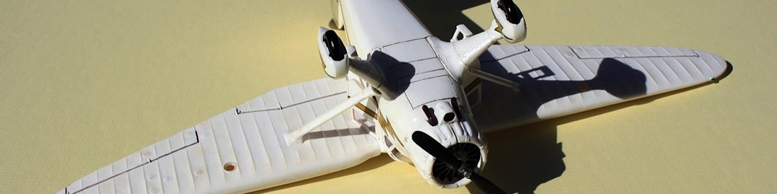 Completed model - underside
