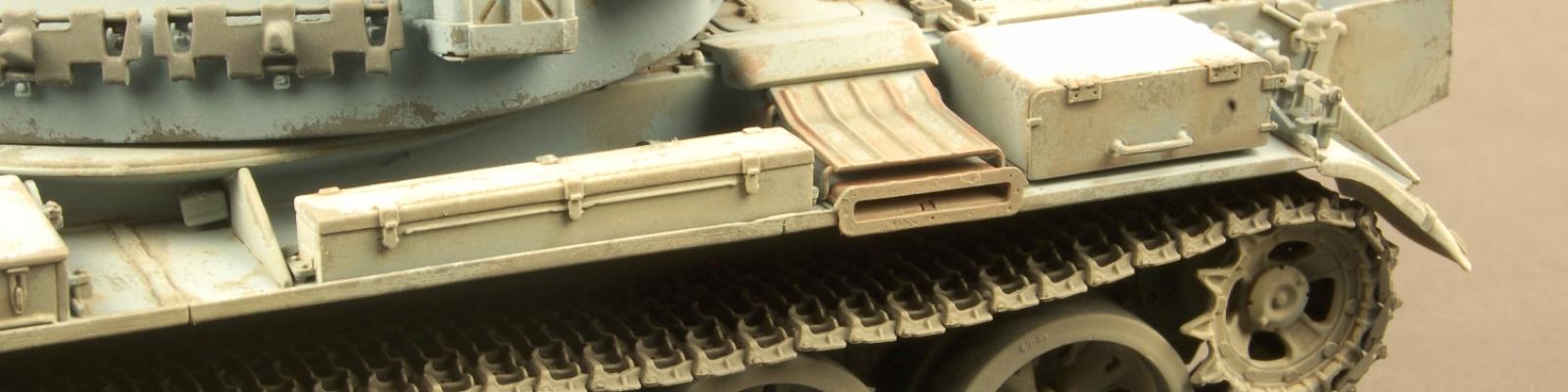 Finished model of Tiran 4 late