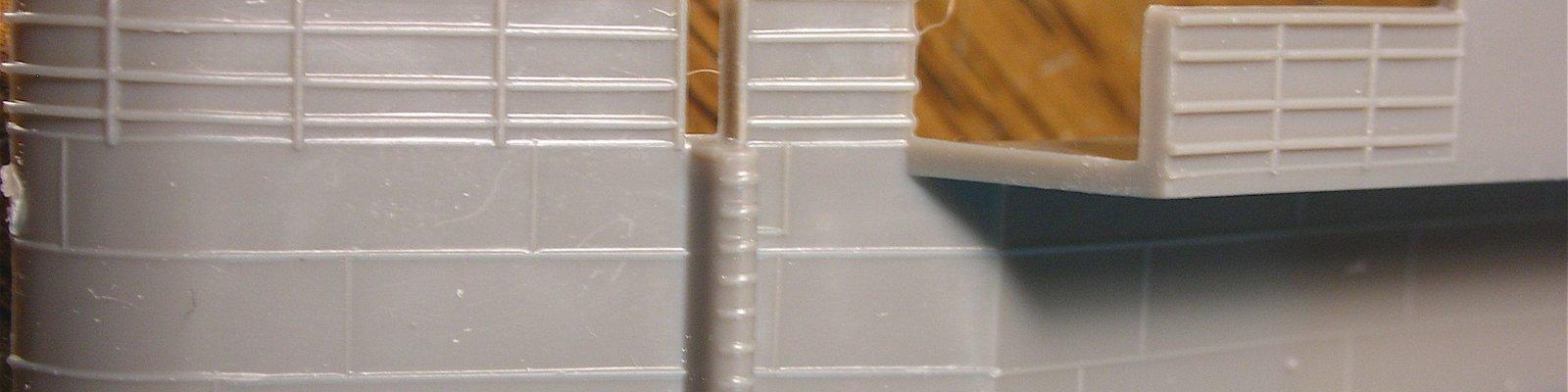 Molded in Railings and Ladder
