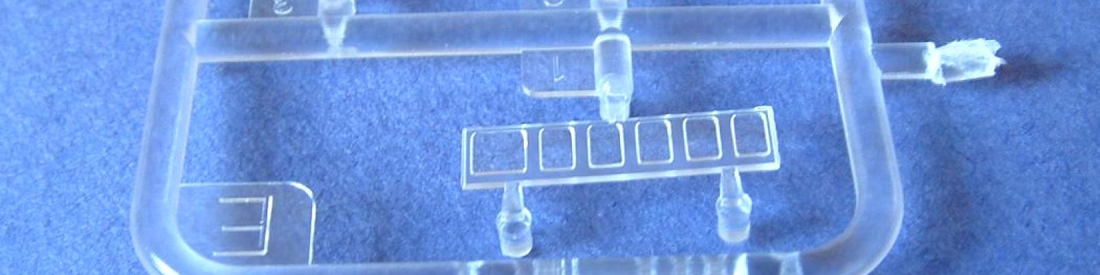 Sprue E clear parts