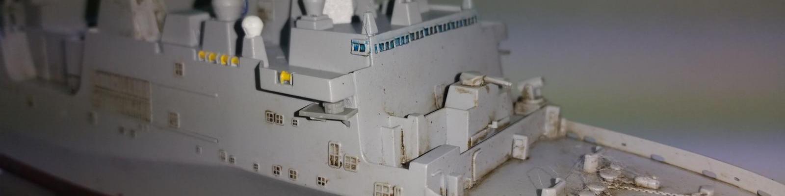 Front starboard side