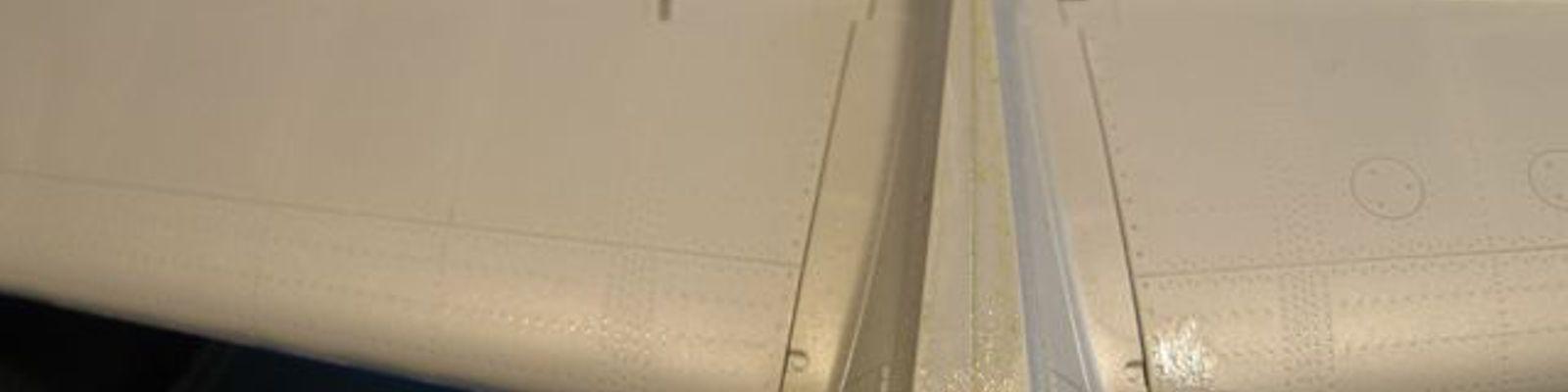 Typical before and after dry fit.