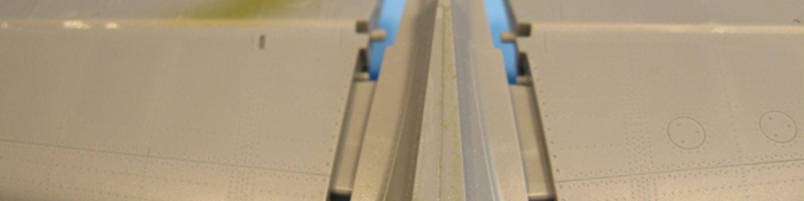 Typical before and after dry fit.