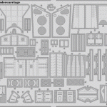 32342 Eduard B 17 Undercarriage