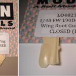 Loon FW-190 Wing Root Gun Covers