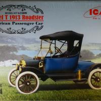 ICM 1/24 Model T 1913 Roadster American Passenger Car # 24001 